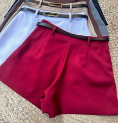 Imagem do CONJUNTO CROPPED E SHORT COM CINTO-