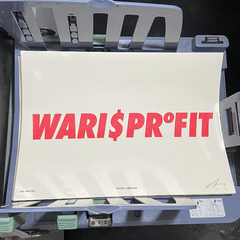 WAR IS . 29,7x42cm - comprar online