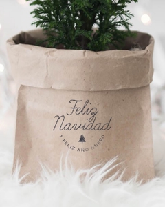 Sello FELIZ NAVIDAD & FELIZ AÑO NUEVO