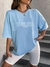 REMERA OVERSIZE SKY BLUE <PRECIO TRANS/EF: $21500>