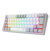 Teclado Redragon Gamer Compacto Fizz Rgb Branco E Cinza