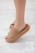 SANDALIAS CHUNAS «CAMILLE» CAMEL - tienda online