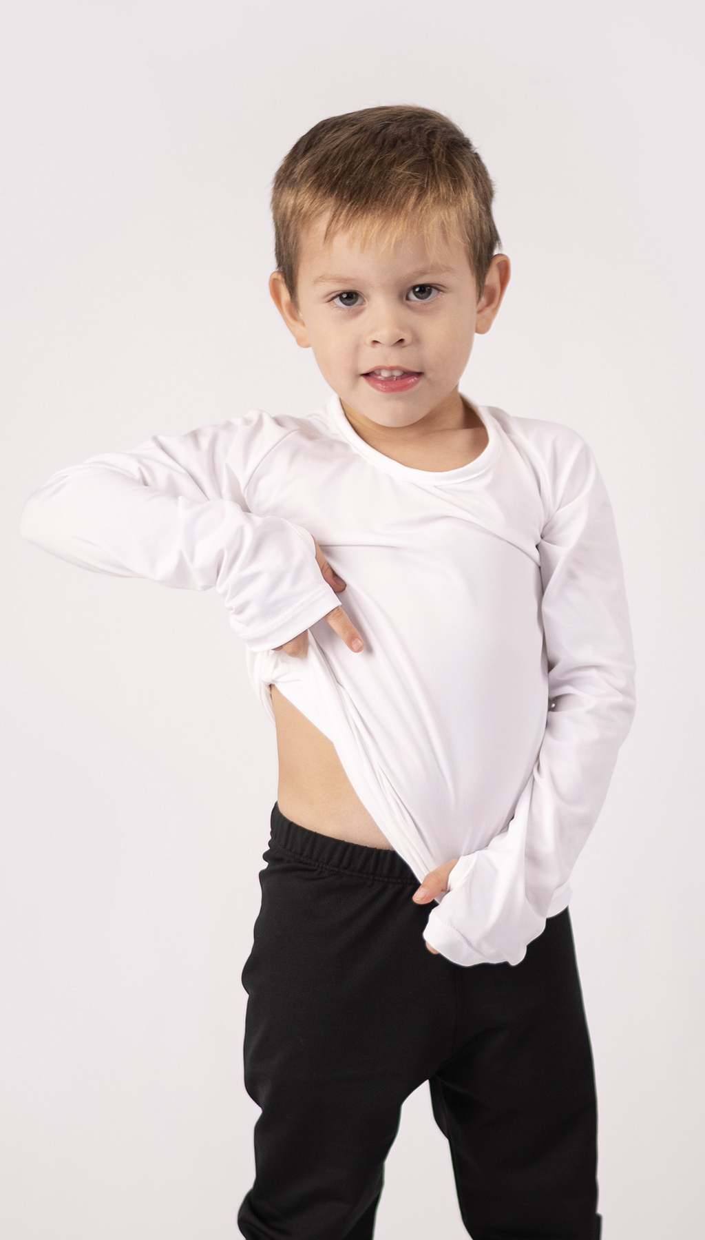 Camisetas termicas deportivas para niños sale