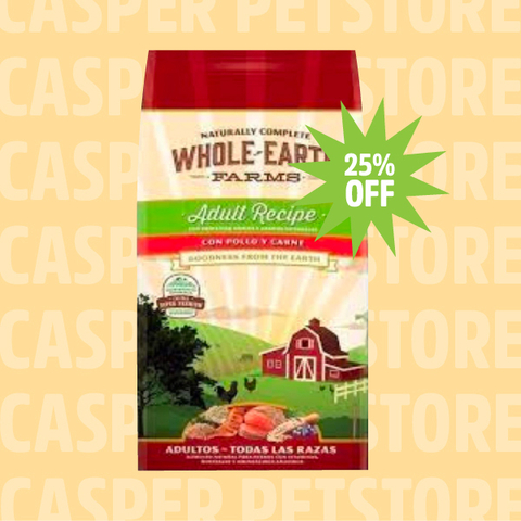 Whole Earth Farms Pollo y Carne Perro Adulto 2Kg