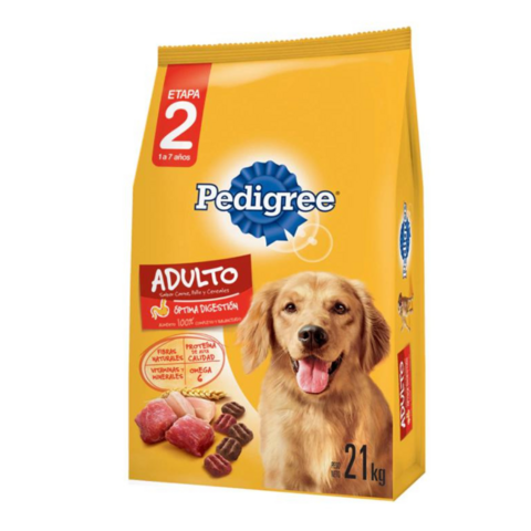 Pedigree Adulto Sabor Carne y Pollo 21Kg