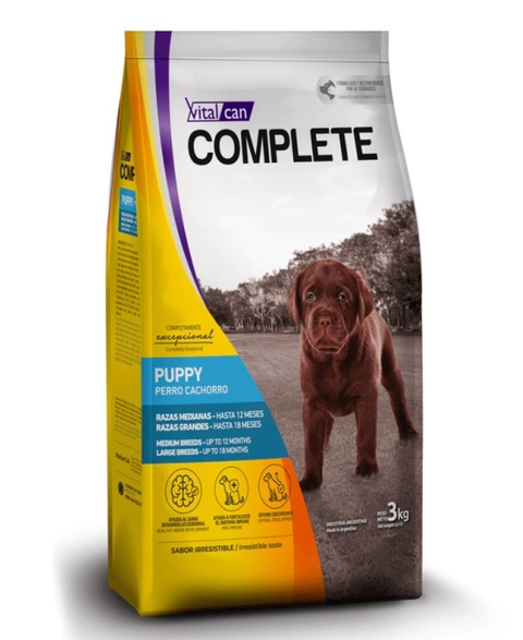Vital Can Complete Perro Puppy Cachorro Razas Medianas Y Grandes 3Kg