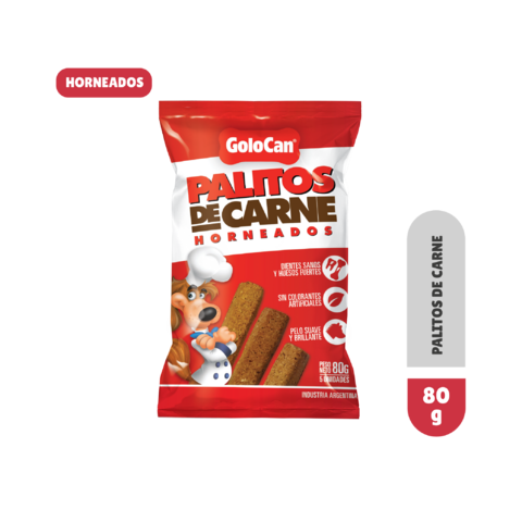 Golocan Palitos de Carne x 80grs