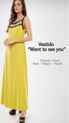 VESTIDO CON APLIQUE (MB53318)