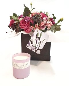 Combo Posh: Flower Box + Vela - comprar online