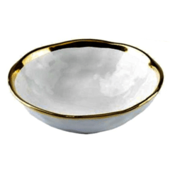 Bowl grande White & Gold