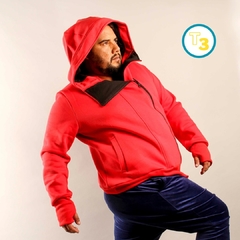 PREVENTA por whatsapp - Campera HUG 2.0 roja - VIRA BS AS - Ropa para personas