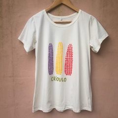 Camiseta Milho Crioulo adulto - G