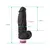 Prótese com Vibrador 18X4,6cm BLACK SS014VP na internet