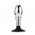 Plug Anal de Metal 9,7cm com Ventosa PL076