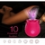 Vibrador Rosa com Pulsação 10 Velocidades SU026