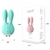 Vibrador Rabbit 10 Vibrações e 5 Choques Recarregável USB VB091 - comprar online