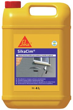 Sikacim Ligante Vinilico Para Morteros X 4 Lts