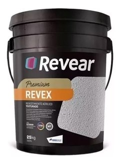 Revear Revex Revestimiento Acrilico Fino X 25 Kg