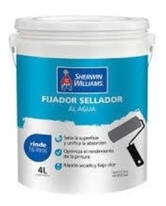 Fijador Sellador Al Agua Sherwin Williams X 1 Lt