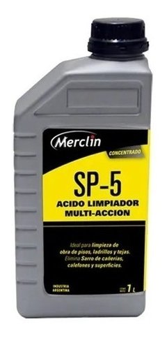 Limpiador Acido Sp-5 Merclin X 1 Lt