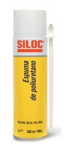 Espuma De Poliuretano Siloc X 500 Ml