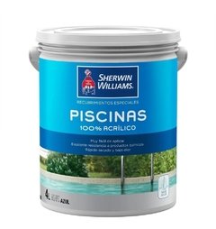 Pintura Para Piletas Acuosa Sherwin Williams Bco X 9 Lts - comprar online