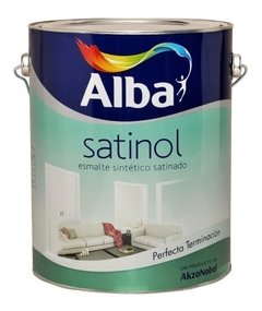 Satinol Esmalte Sintético Satinado Blanco X 1 Lt