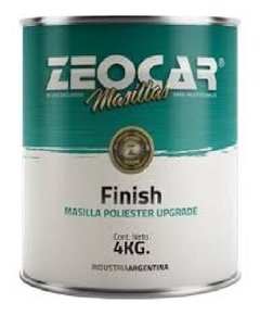 Masilla Finish Zeocar X 1 Kg