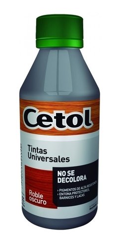 Tinta Para Barniz Cetol Colores X 240 Cc