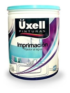 Imprimación Fijadora Al Agua Blanco Uxell X 4 Lts