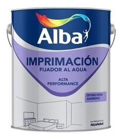 Imprimación Fijadora Al Agua Blanco Alba X 10 Lts