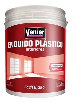 Enduido Interior Venier X 1 Lts