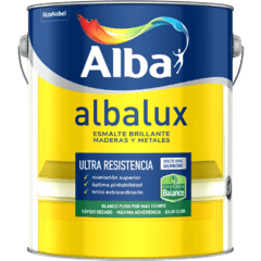 Albalux Balance Esmalte Al Agua Blanco X 1/2 Lt