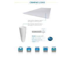 Das Dach Chapa Polipropileno Lisa 1,10 X 2 Mts - comprar online