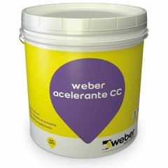 Weber Acelerante de Frague Con Cloruro X 20 Lt