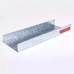 Perfil Galvanizado Barbieri PGU 100mm Espesor 2,04mm x 6 Mts