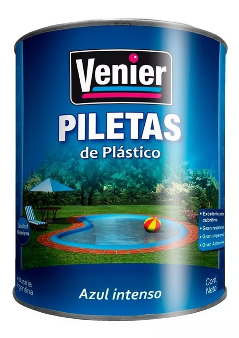 Pintura Pileta/piscina Alba Caucho 4l Pintumm