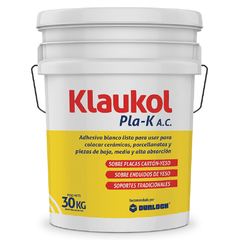 Pegamento Klaukol Pla-K x 30 Kg - comprar online