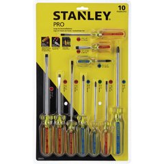 Juego 10 Destornilladores PRO Stanley STHT69172