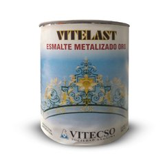 Esmalte Metalizado Oro Vitelast x 1/4 Lt