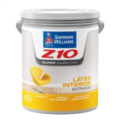 Z10 Interior Satinado Blanco Sherwin Williams X 4 Lts