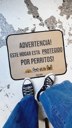 ADVERTENCIA PERRITOS