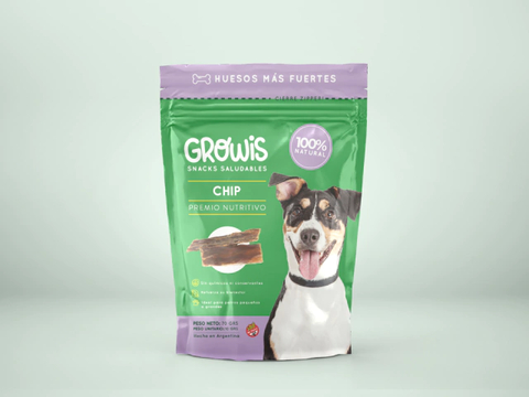 Growis bolsa de chip 70gr