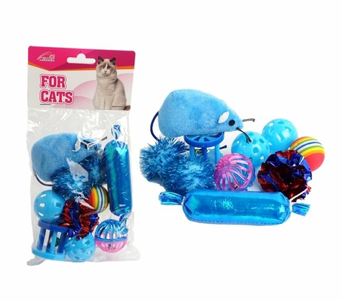 Pack juguetes p/ gatos