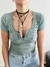 Imagen de remera morley m/c cuello v 4599