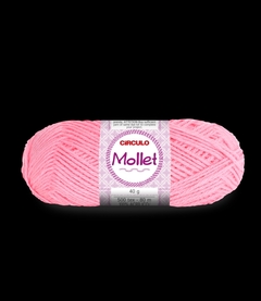 Lã Mollet 40g Círculo Tricô/Crochê Cores Lisas e Multicolor - loja online