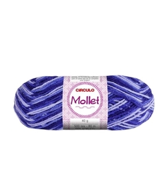Lã Mollet 40g Círculo Tricô/Crochê Cores Lisas e Multicolor - comprar online