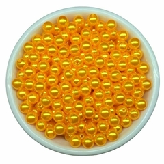 Atacado: Pérola 10mm ABS Inteira c/ Furo 100g (aprox. 200un) - comprar online