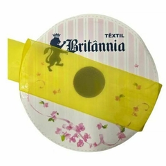 Fita Organza Britânia 27mm Nº7 10m - Confraria das Artes