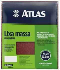 Lixa Massa Atlas Grão 150 unidade